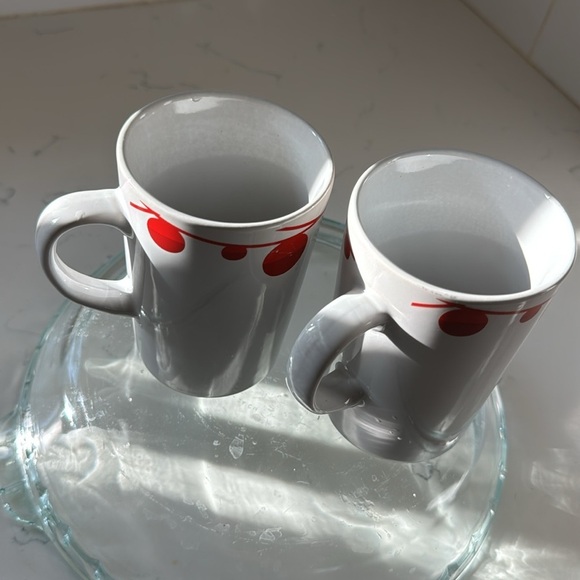 Starbucks Christmas Mug Coffee Cup Red Dot Holiday Ornament 10oz 2012 (2) mugs - Picture 6 of 8